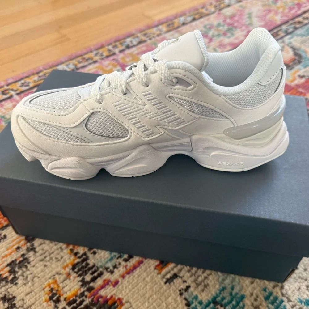New Balance Kids Grey Sneakers - Picture 3 of 8